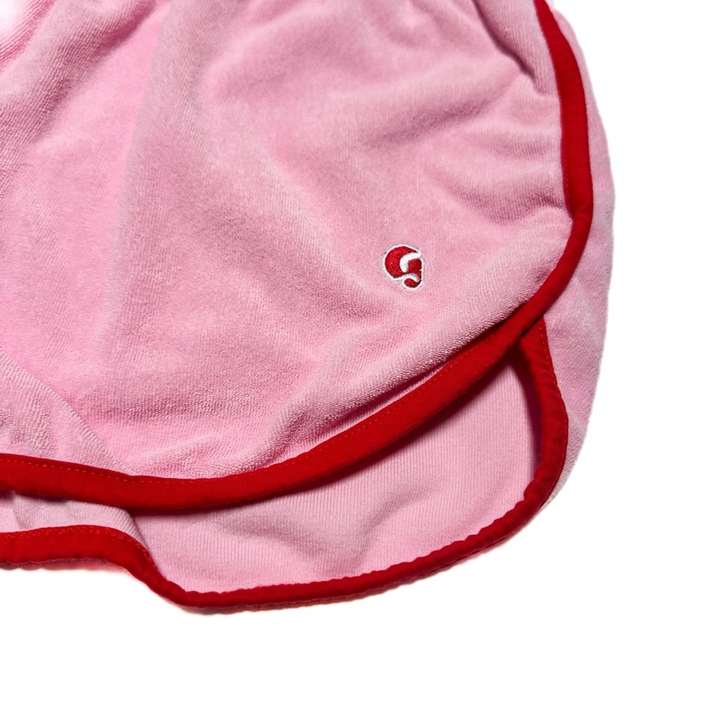 Glossier Summer Capsule Collection Terry Cloth Shorts Retro Pink Limited Edition - Picture 3 of 9